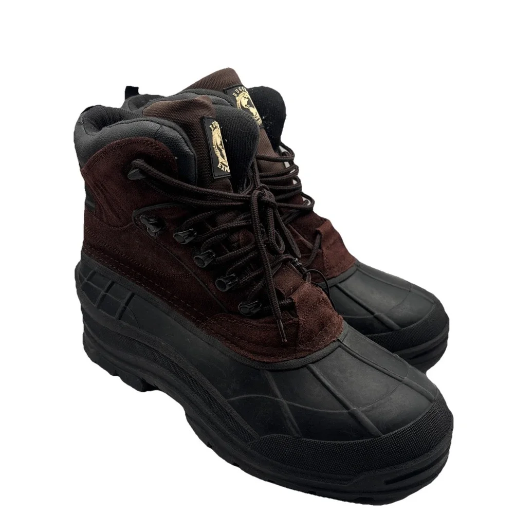 Men's Rugged Exposure Mammoth II Winter Snow Boots Sz 12‎ Brown